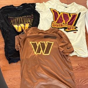 Washington Commanders Graphic Tee Bundle NFL